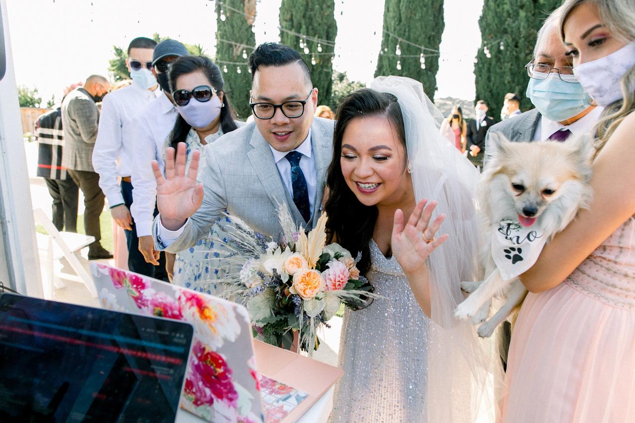 zoom weddings will be a 2021 wedding trend