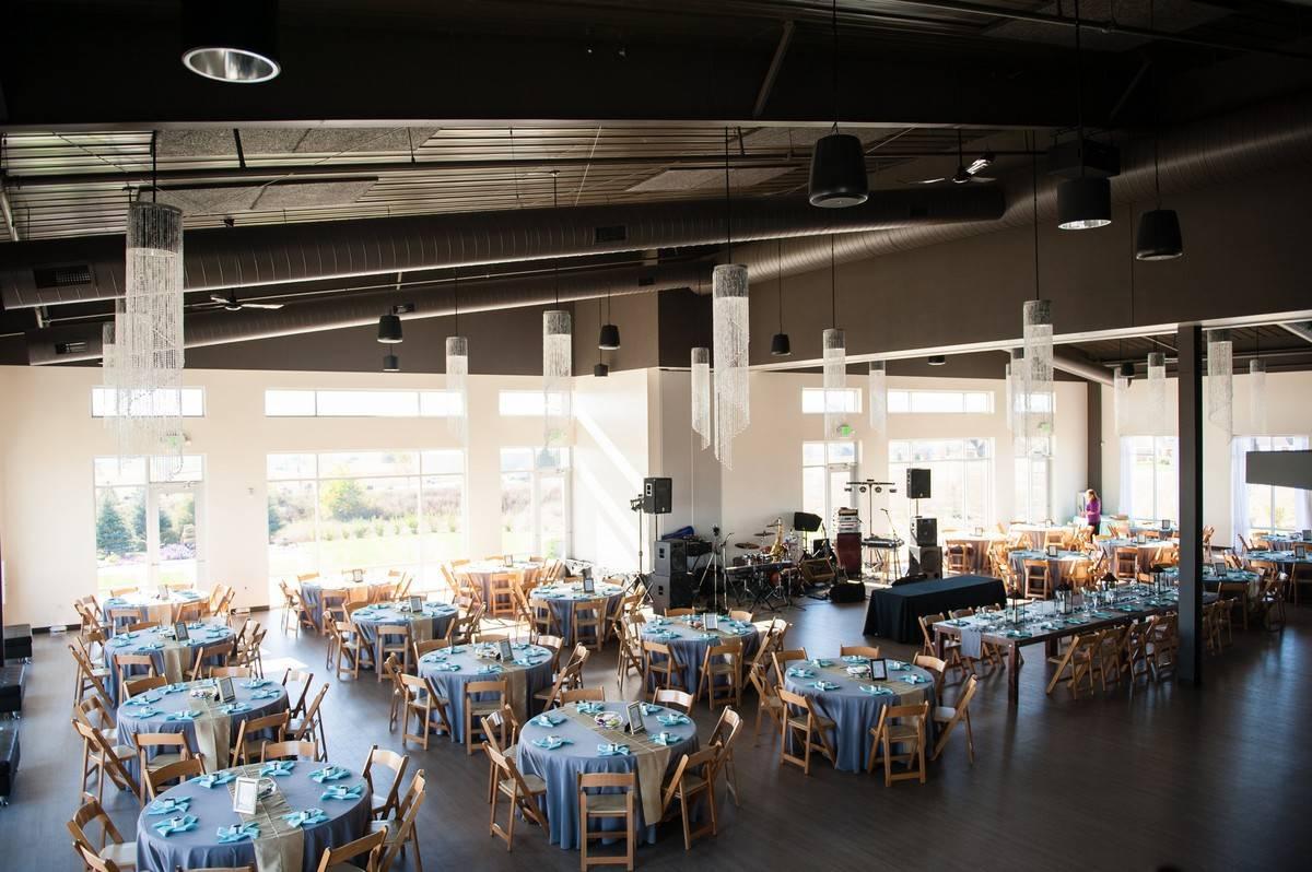 windsong estate indoor wedding reception