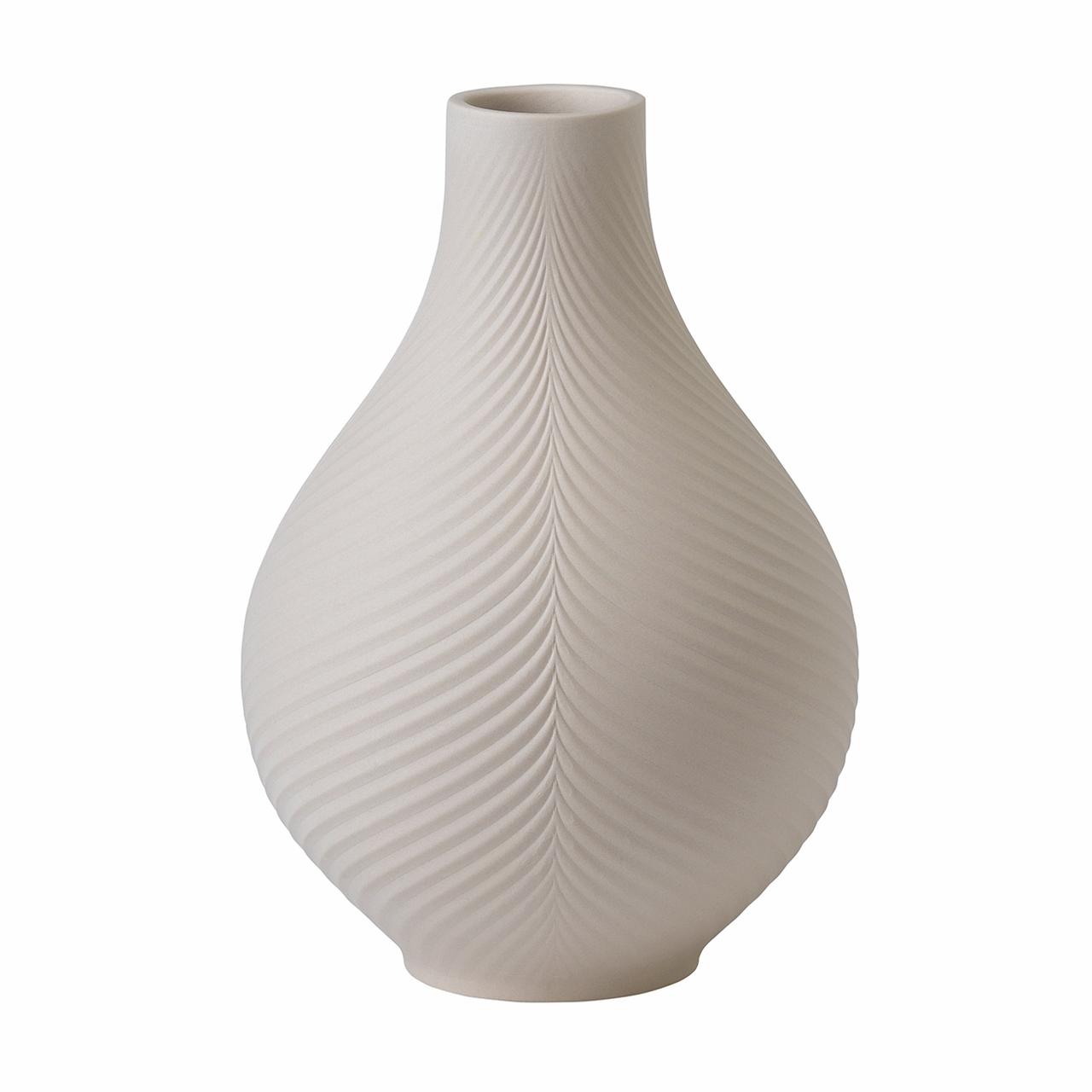 White bulb vase
