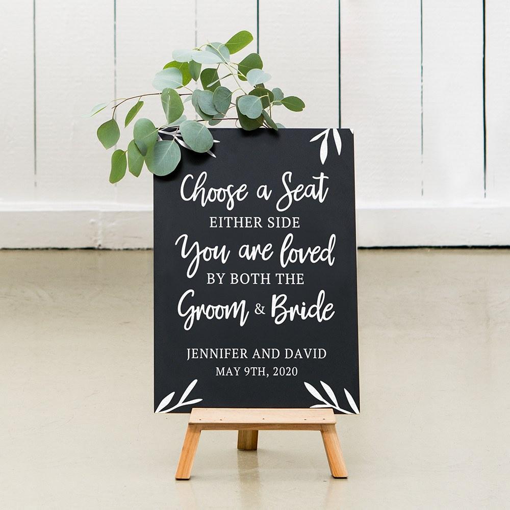 26 'Welcome to Our Wedding' Signs to Shop Right Now