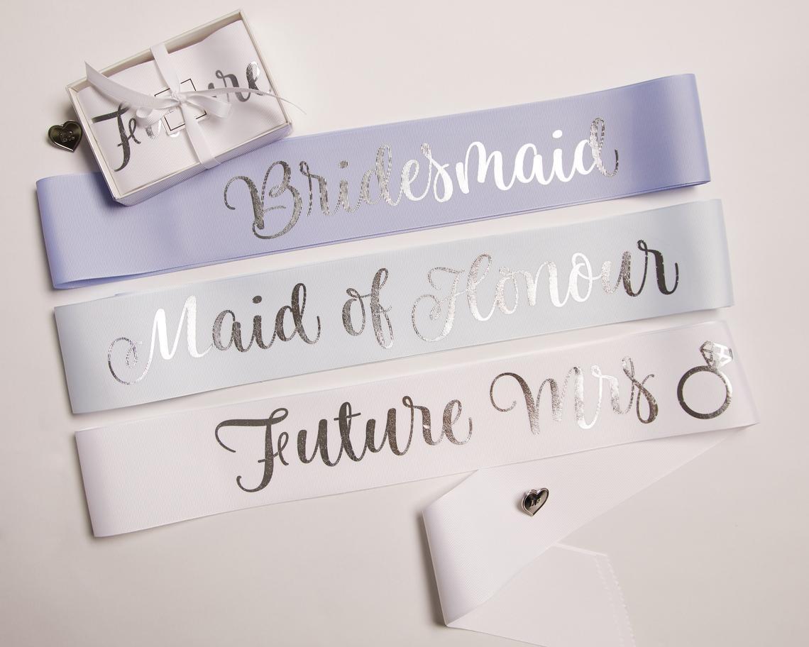 25 Bachelorette Sashes to Adorn Your To-Be-Wed & Wedding Party