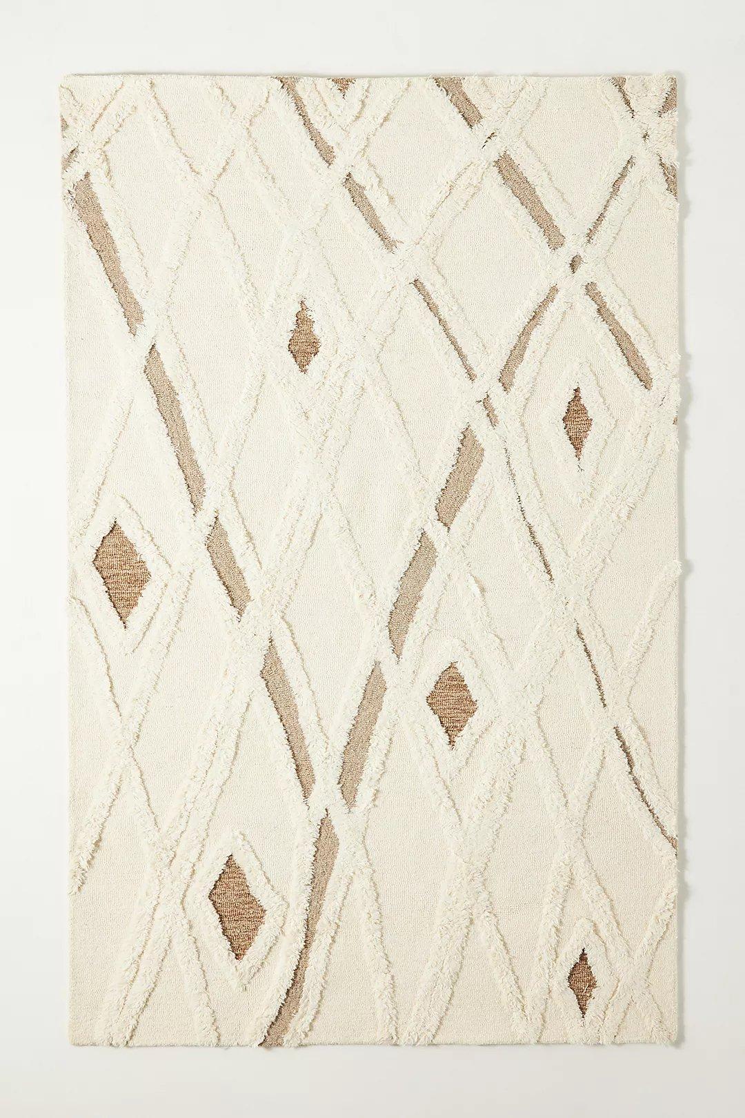 Cotton area rug