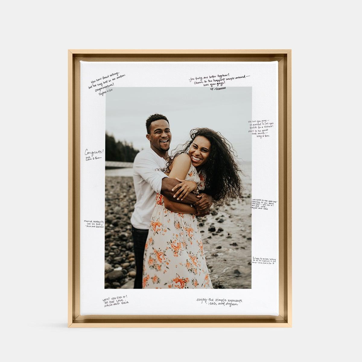 Oh Baby Guest Book Alternative - Frame