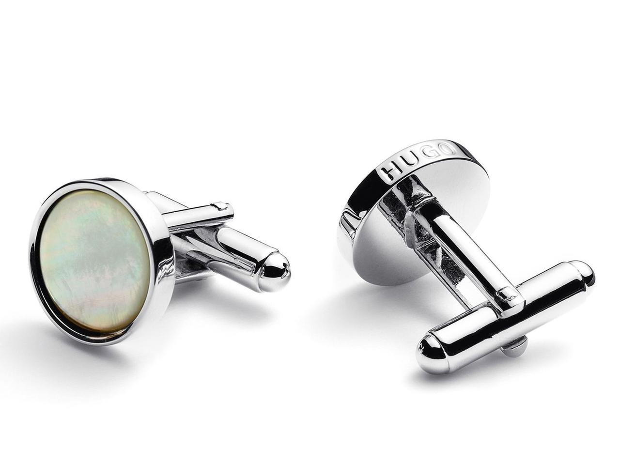 Boss Monogram Square Cufflinks