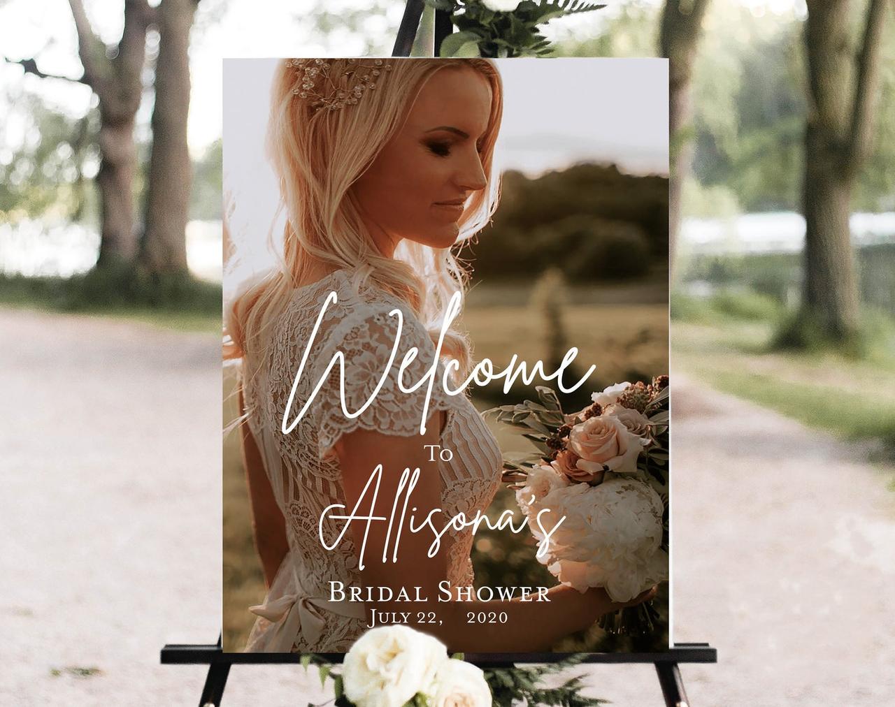 Wildflower Editable Wedding Welcome Sign, Welcome To Our Wedding Sign  Stand, Welcome Couples Shower Sign, Spring Flowers Wedding Sign Printable