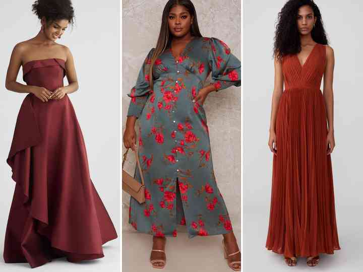 Fall Wedding Guest Dresses ☀ Outfits ...