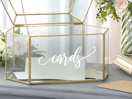 20 Wedding Card Boxes to Display on Your Welcome Table