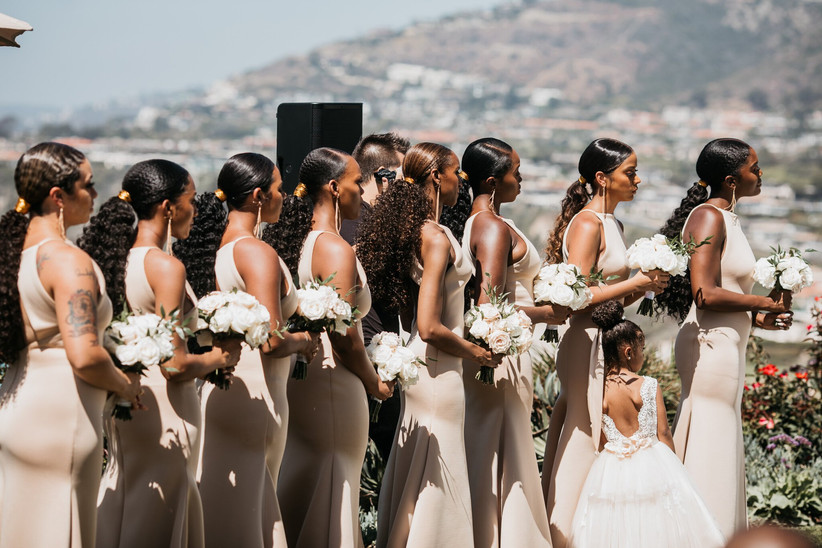 30 Bridesmaid Hairstyles For Any Wedding Theme Or Dress Code Weddingwire
