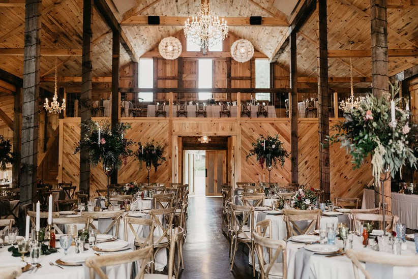 The 15 Best U S Destinations For Barn Wedding Venues Weddingwire