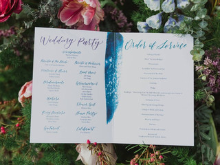 Here’s What to Include in Your Wedding Ceremony Programs