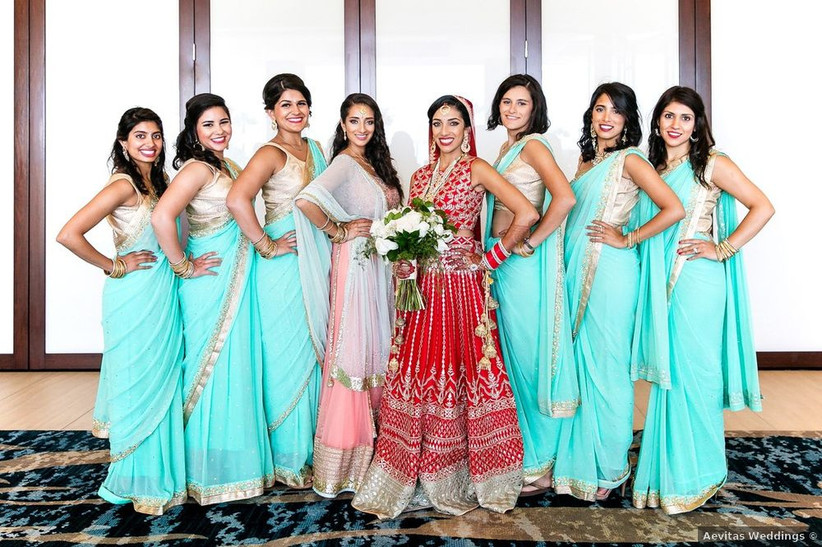 maid of honour traditional dresses