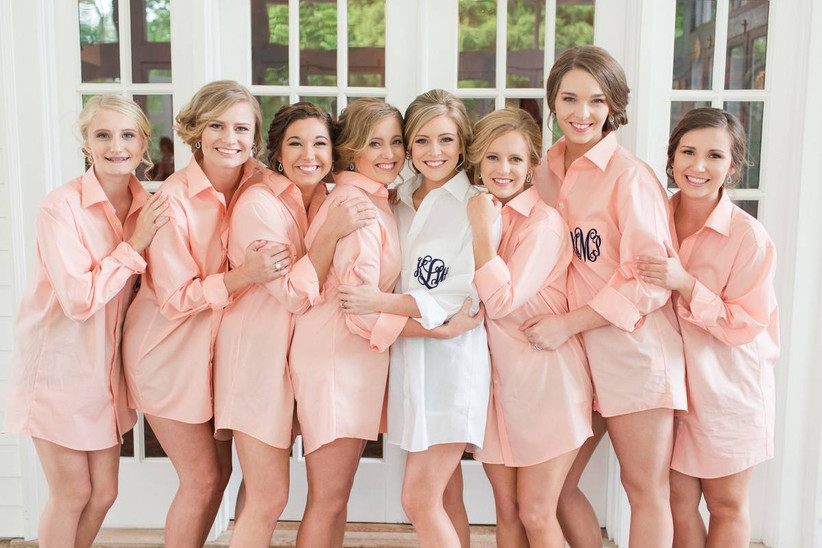 bridal party button down shirts