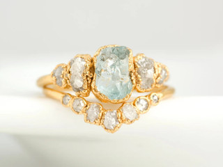 These 21 Rough-Cut Diamond Engagement Rings Are One of a Kind