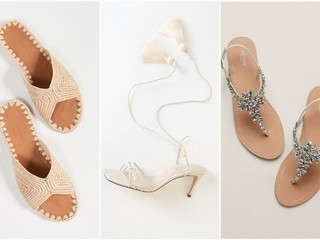 33 Beach Wedding Sandals You Can Definitely Wear Again