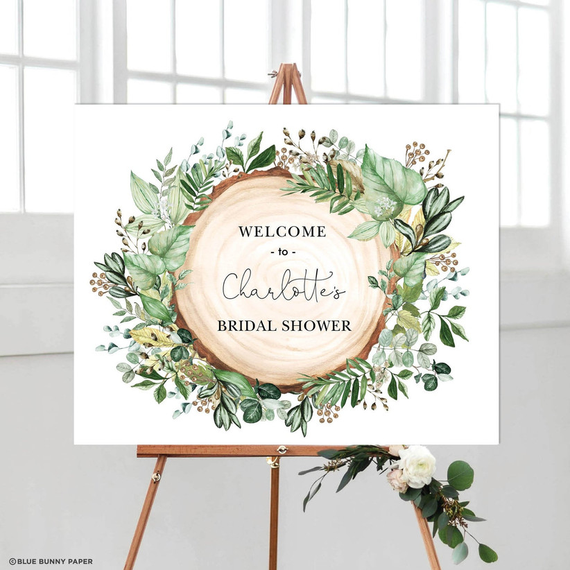 Bridal Shower Welcome Sign Blush Bridal Shower Bridal Shower Decoration Bridal Shower Sign Bridal Shower banner Bridal Shower invite