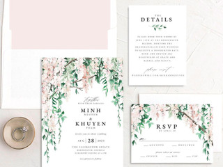 23 Ultra-Romantic Floral Wedding Invitations for a Fairytale Vibe
