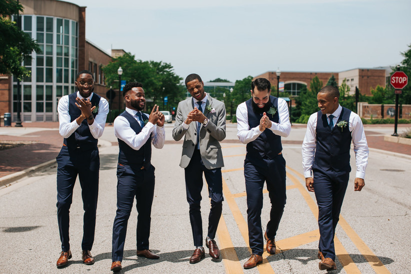 Groom Groomsmen WeddingWire