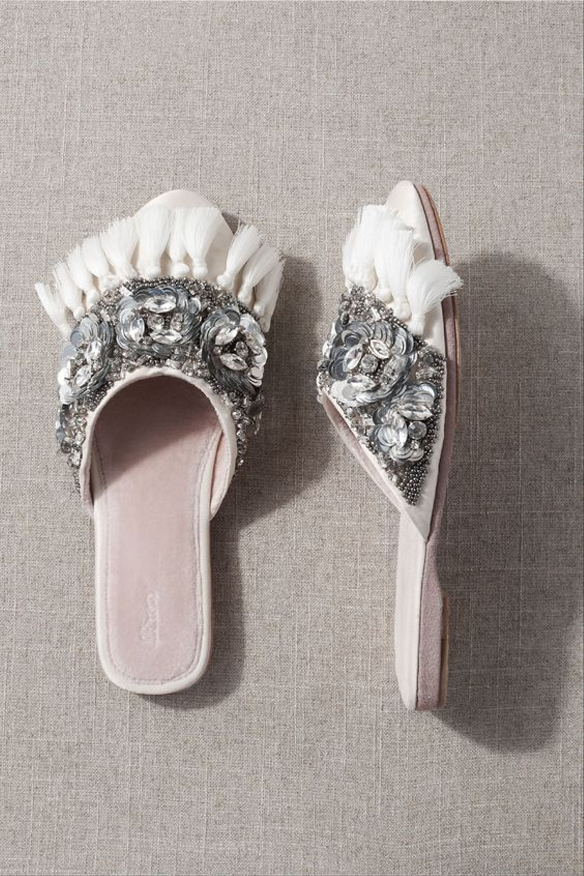 gray wedding shoes