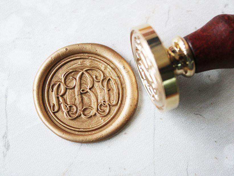 Magic Bottle Wax Seal Stamp-Christmas wax seal stamp-Personalized Wedding Initials Wax seal stamp-Wedding Invitation Wax Stamp-