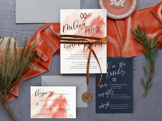 34 Unique Fall Wedding Invitations Your Guests Haven't Seen Before
