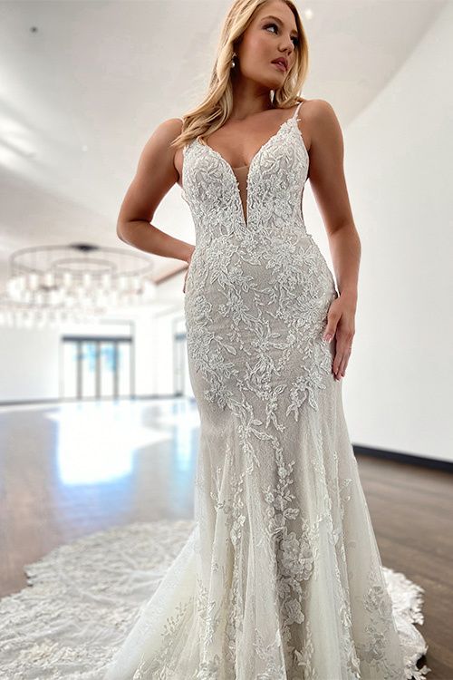 1305 Mermaid Wedding Dress by Martina Liana - WeddingWire.com