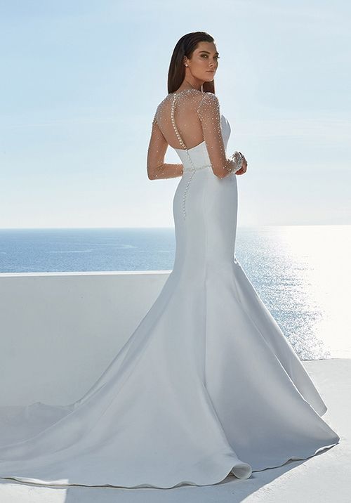 Blaire Mermaid Wedding Dress by Justin Alexander - WeddingWire.com