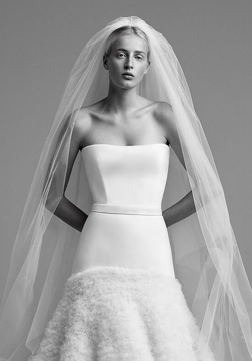 CRYSTALLISED TULLE FUR GOWN, Viktor&Rolf Mariage