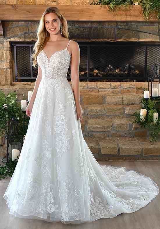 Carter} - Stella York 7644  Wedding dress silhouette, Wedding