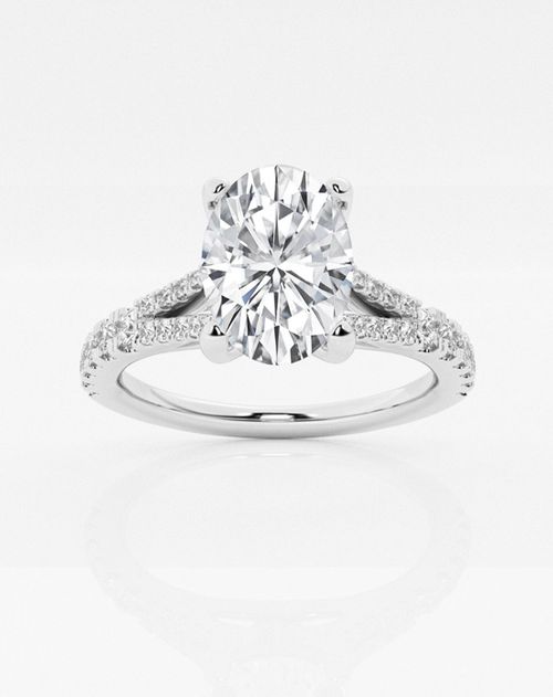 Side Stone Engagement Ring-RIG0625X1-O075SO-GW, Grown Brilliance