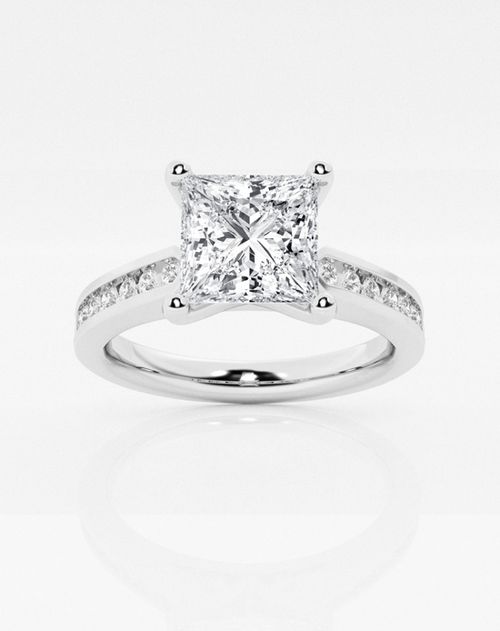 Side Stone Engagement Ring-RIG0635X1-P075SO-GW, Grown Brilliance