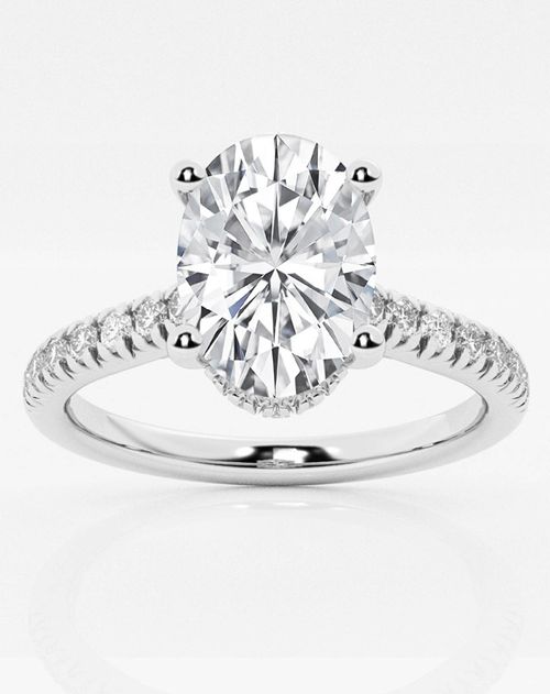 Hidden Halo Engagement Ring-RIGTXR03062-GW4, Grown Brilliance