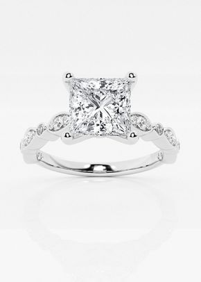 Side Stone Engagement Ring-RIG0586X1-P075SO-GW, Grown Brilliance