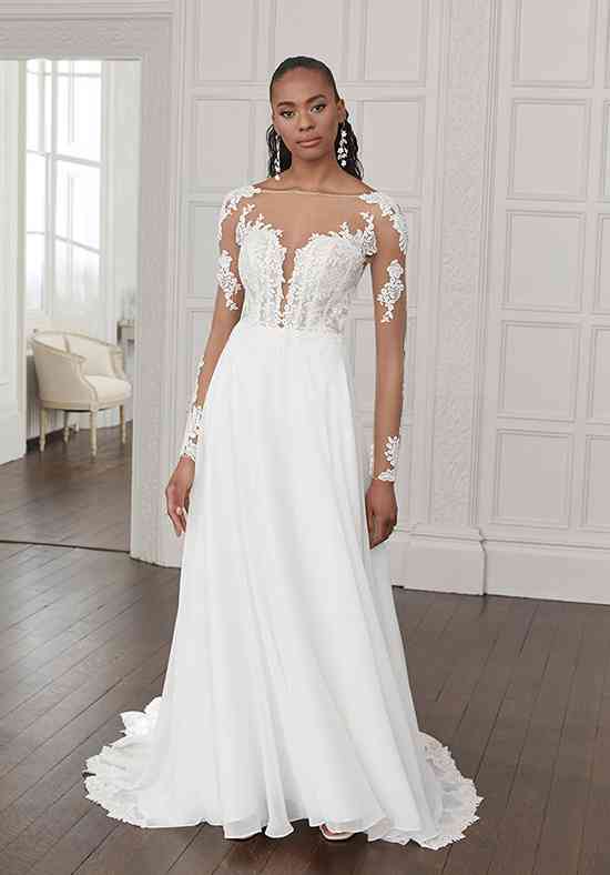 44353 A line Wedding Dress by Sincerity Bridal WeddingWire