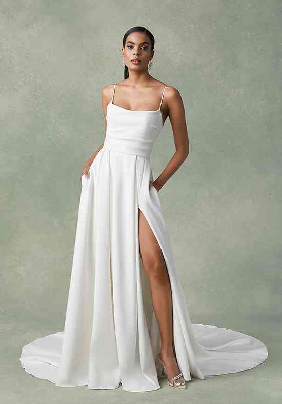 Frankie A-line Wedding Dress by Justin Alexander - WeddingWire.com