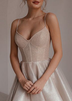 Shiny Short Wedding & Evening Dress Rakel, Olivia Bottega