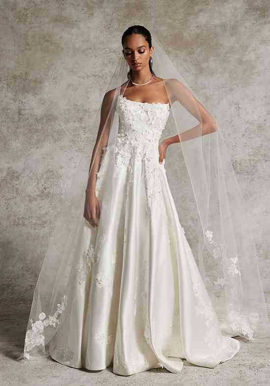 Amani A line Wedding Dress by Justin Alexander Signature