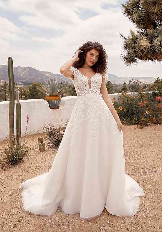 BL435 A-line Wedding Dress by Beloved by Casablanca Bridal - WeddingWire.com
