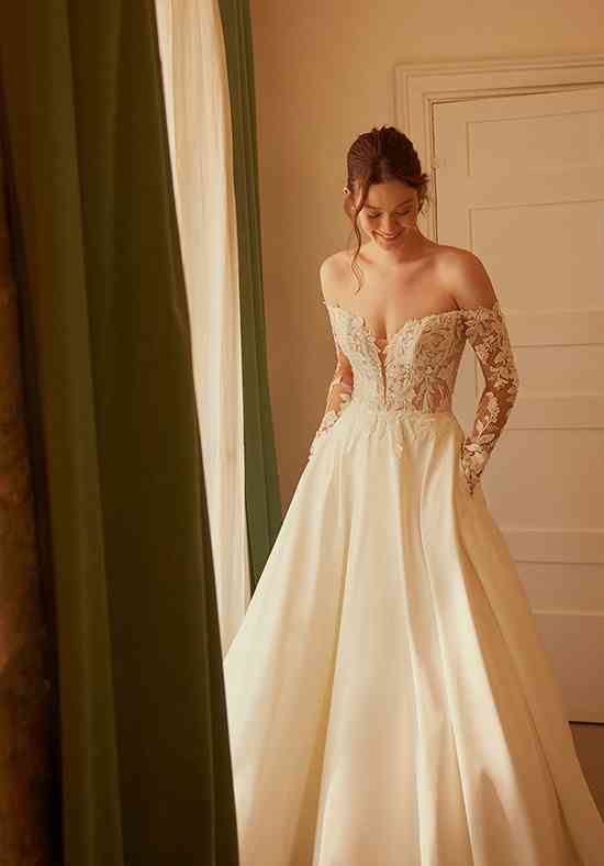 Bella A-line Wedding Dress by Adore by Justin Alexander - WeddingWire.com