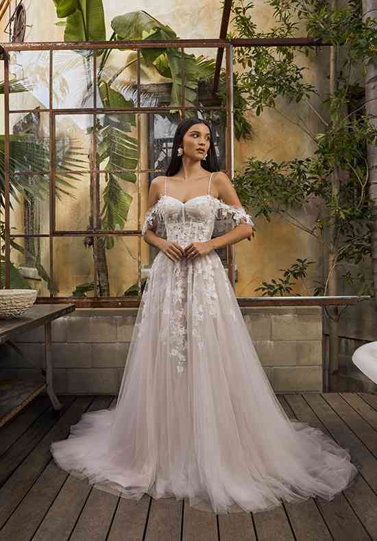 Cameryn A-line Wedding Dress by Beloved by Casablanca Bridal -  WeddingWire.com