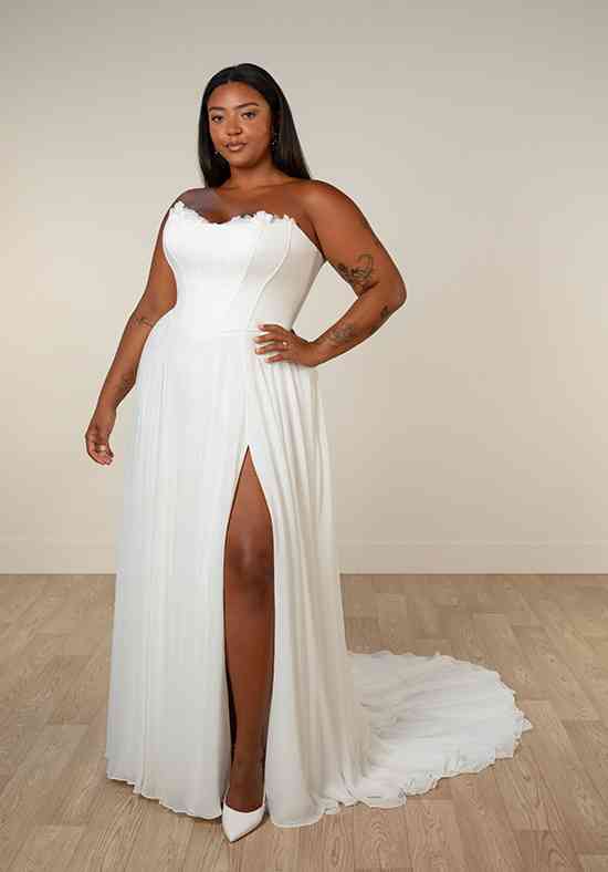 esta line dresses High Neck wedding dresses A line Long Sleeves Tulle Lace wedding dresses