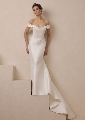 B25233 Nisa, Blanc by Calla Blanche