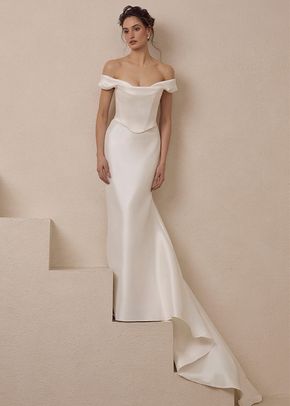 B25233 Nisa, Blanc by Calla Blanche