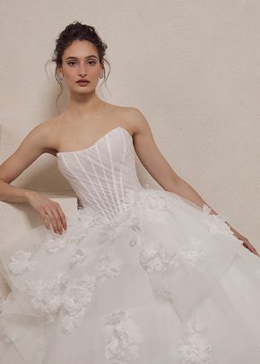 B25232 Fiorella, Blanc by Calla Blanche
