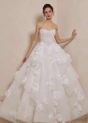 B25232 Fiorella, Blanc by Calla Blanche