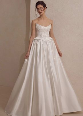 B25246 Amarisse, Blanc by Calla Blanche