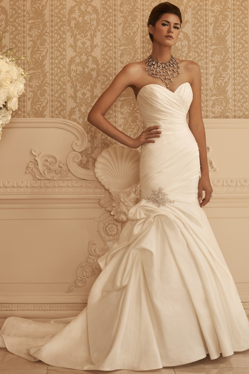 Mermaid Wedding Dress By Casablanca Bridal WeddingWire