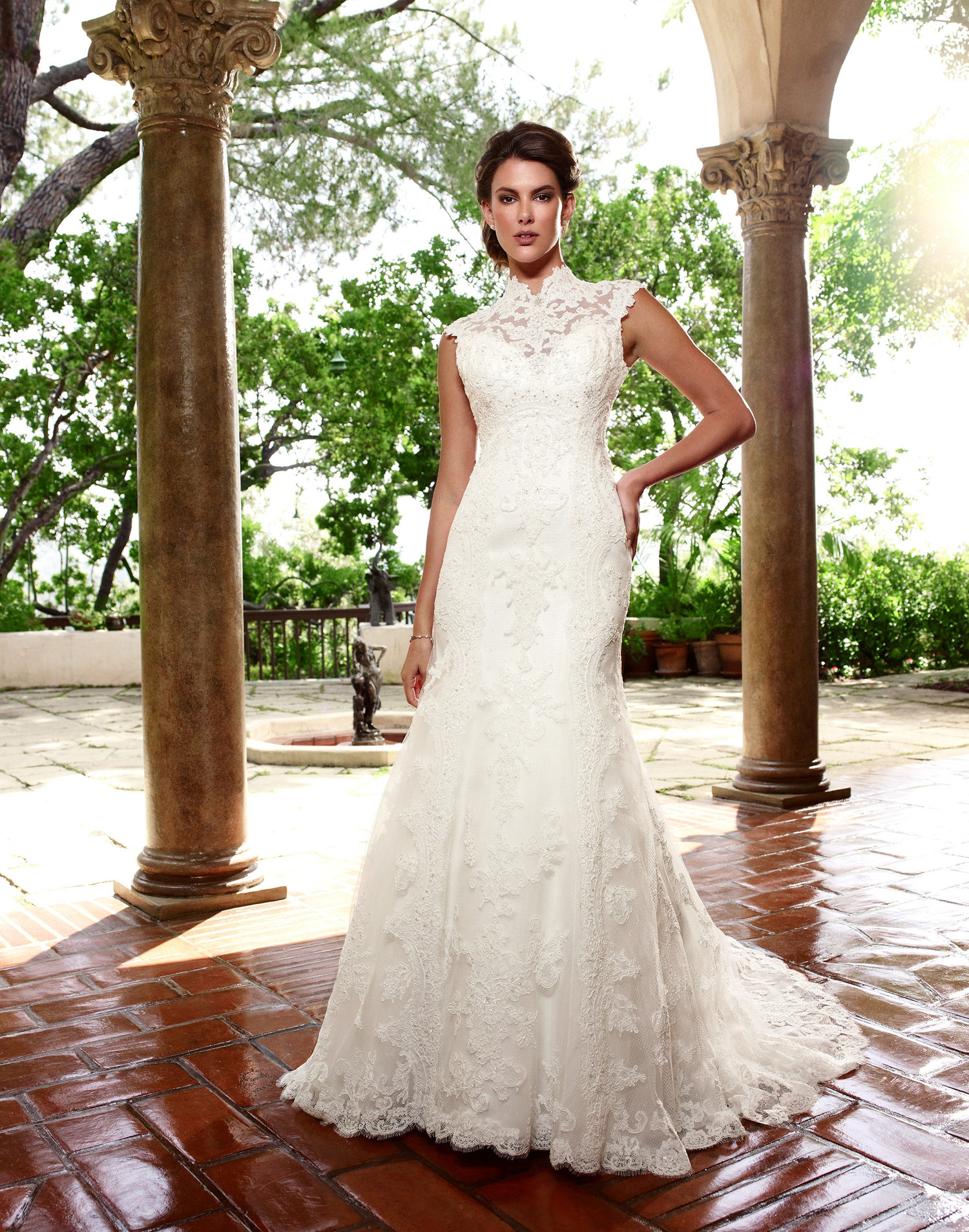 2023 Flared Cut Fit N Flare Wedding Dress By Casablanca Bridal 9908