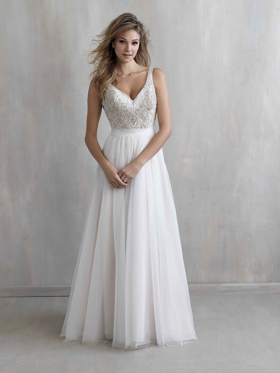 MJ209 Aline Wedding Dress by Madison James