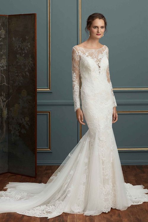 C115 Elodie Flared cut / Fit-n-Flare Wedding Dress by Amaré Couture ...
