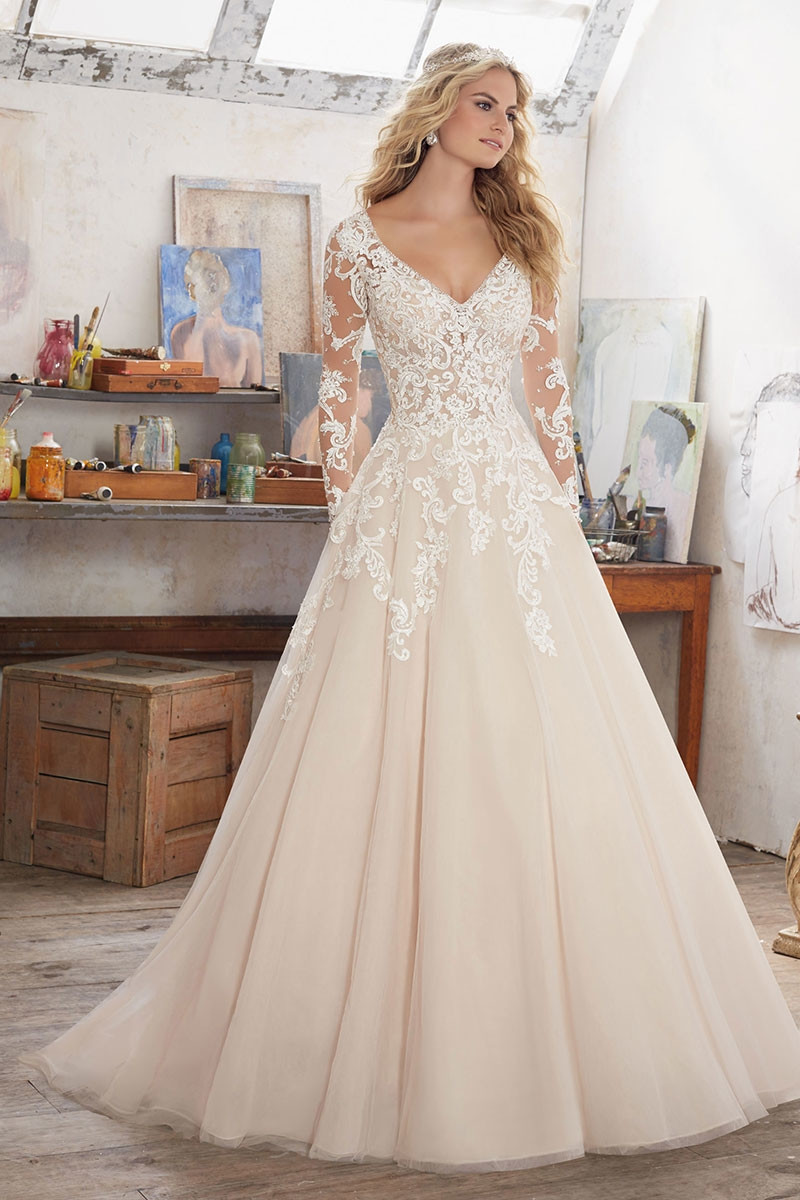 8110 Ball Gown Wedding Dress By Morilee By Madeline Gardner 
